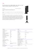 Datasheet for APC SRT1000XLI, EAN: 0731304340270