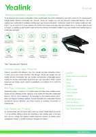 Datenblatt zu Yealink 1203655, EAN: 6938818311305