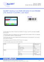 Datasheet for Allnet MeetOne-100LTE, EAN: 4038816130631