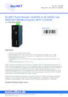 Datenblatt zu Allnet ALL-B101-12-24VDC, EAN: 4038816131256
