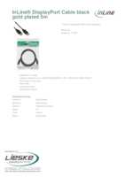 Datasheet for Inline 17105P, EAN: 4043718118106