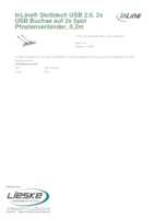 Datenblatt zu Inline 33390, EAN: 4043718014224