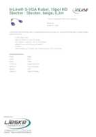 Datenblatt zu Inline 17803, EAN: 4043718001477