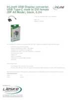 Datasheet for Inline 64103B, EAN: 4043718271153
