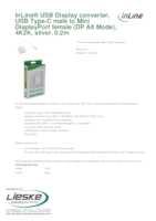 Datasheet for Inline 64105S, EAN: 4043718271207