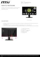 Datasheet for MSI 9S6-3CE89M-036, EAN: 4711377318174