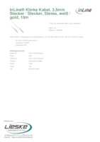 Datenblatt zu Inline 99940W, EAN: 4043718149247