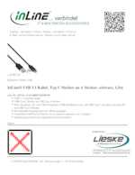 Datenblatt zu Inline 35714, EAN: 4043718249749