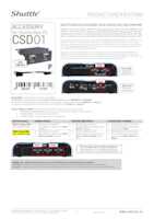 Datasheet for Shuttle CSD01, EAN: 4046047103881