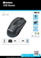 Datasheet for Sandberg 631-01, EAN: 5705730631016