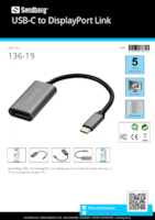 Datasheet for Sandberg 136-19, EAN: 5705730136191