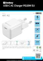 Datasheet for Sandberg 441-42, EAN: 5705730441424