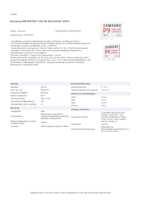 Datenblatt zu Samsung MB-MK256T/WW, EAN: 8806097644194
