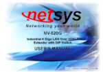 Datasheet for Netsys NV-520G