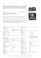 Datasheet for Gigabyte B850M EAGLE WF6E, EAN: 4719331871826