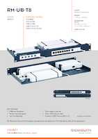 Datasheet for RACKMOUNT.IT RM-UB-T8, EAN: 8720297442827