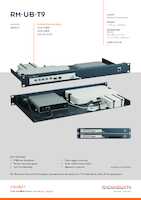 Datasheet for RACKMOUNT.IT RM-UB-T9, EAN: 8720297442971