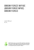 Datenblatt zu Gigabyte B850M FORCE, EAN: 4719331874322