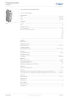 Datenblatt zu Hager LSN401, EAN: 3250614120015