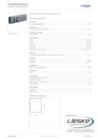 Datenblatt zu Hager FWKP1001500VERZ, EAN: 4012740987554