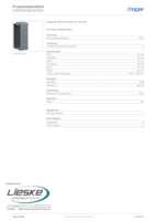 Datenblatt zu Hager FWKP601509VERZ, EAN: 4012740988520
