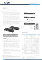 Datasheet for Aten CE604-AT-G, EAN: 4719264640025