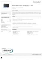 Datasheet for Kensington K52930EU, EAN: 5028252642590