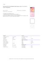 Datasheet for Samsung EF-CF776CTEGWW, EAN: 8806099229832
