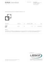 Datenblatt zu Gira 025227, EAN: 4010337252276