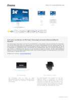 Datenblatt zu Iiyama XUB2492HSU-W5, EAN: 4948570121236