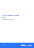 Datenblatt zu DELL KB726-BLK-GER, EAN: 5397321062707