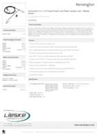 Datenblatt zu Kensington K63393M, EAN: 0085896011118