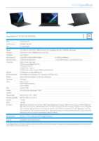 Datenblatt zu ASUS 90NX0801-M07XU0, EAN: 4711636318938