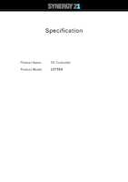 Datenblatt zu Synergy 21 S21-LED-026094, EAN: 4038816160294