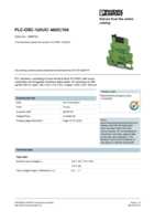Datasheet for Phoenix Contact 2966744, EAN: 4017918130572
