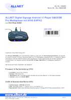 Datasheet for Allnet ALL-S905X5M, EAN: 4038816265500