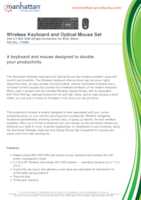 Datasheet for Manhattan 178990, EAN: 766623178990
