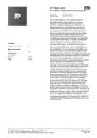 Datasheet for RZB 671823.000, EAN: 4010319799454