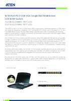 Datasheet for Aten CL3116NX CH, EAN: 4710469345791