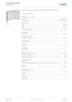 Datasheet for Hager FP53W7M, EAN: 3250612662555