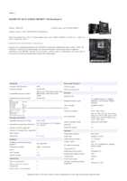Datasheet for Gigabyte X870 AORUS INFINITY, EAN: 4719331882617