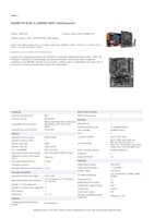 Datasheet for Gigabyte B550 X GAMING WF7, EAN: 4719331883454