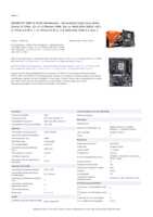 Datenblatt zu Gigabyte Z890 D PLUS, EAN: 4719331880644