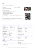 Datasheet for Gigabyte A520M S2HP, EAN: 4719331882457