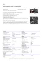 Datasheet for Gigabyte B550M X A ELITE, EAN: 4719331883416