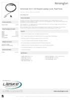 Datenblatt zu Kensington K63390EUM, EAN: 5028252653879