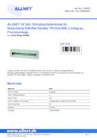 Datasheet for Allnet ALL-S0002257, EAN: 4038816232076