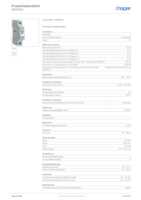 Datasheet for Hager SBN163, EAN: 3250615510204