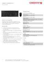 Datasheet for Cherry JD-0410DE-0, EAN: 4025112086724