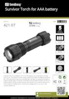 Datasheet for Sandberg 421-07, EAN: 5705730421075